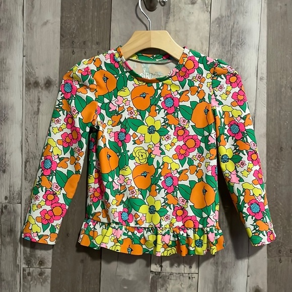 Circo Rashguard with Ruffle Size 5T - Picture 2 of 6